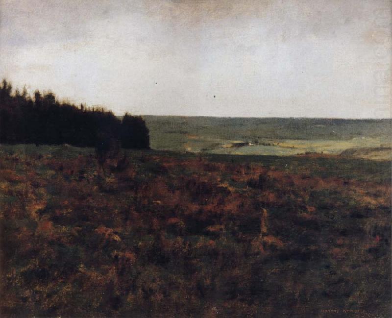 Fernand Khnopff Heaths in the Ardennes china oil painting image